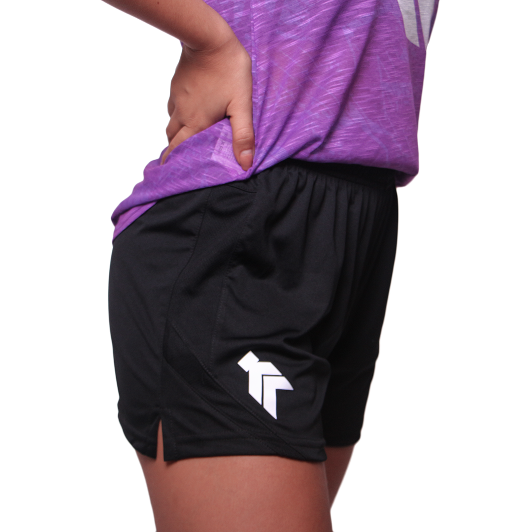 SHORT FUTBOL KYRIOS FEM/19 NEGRO –