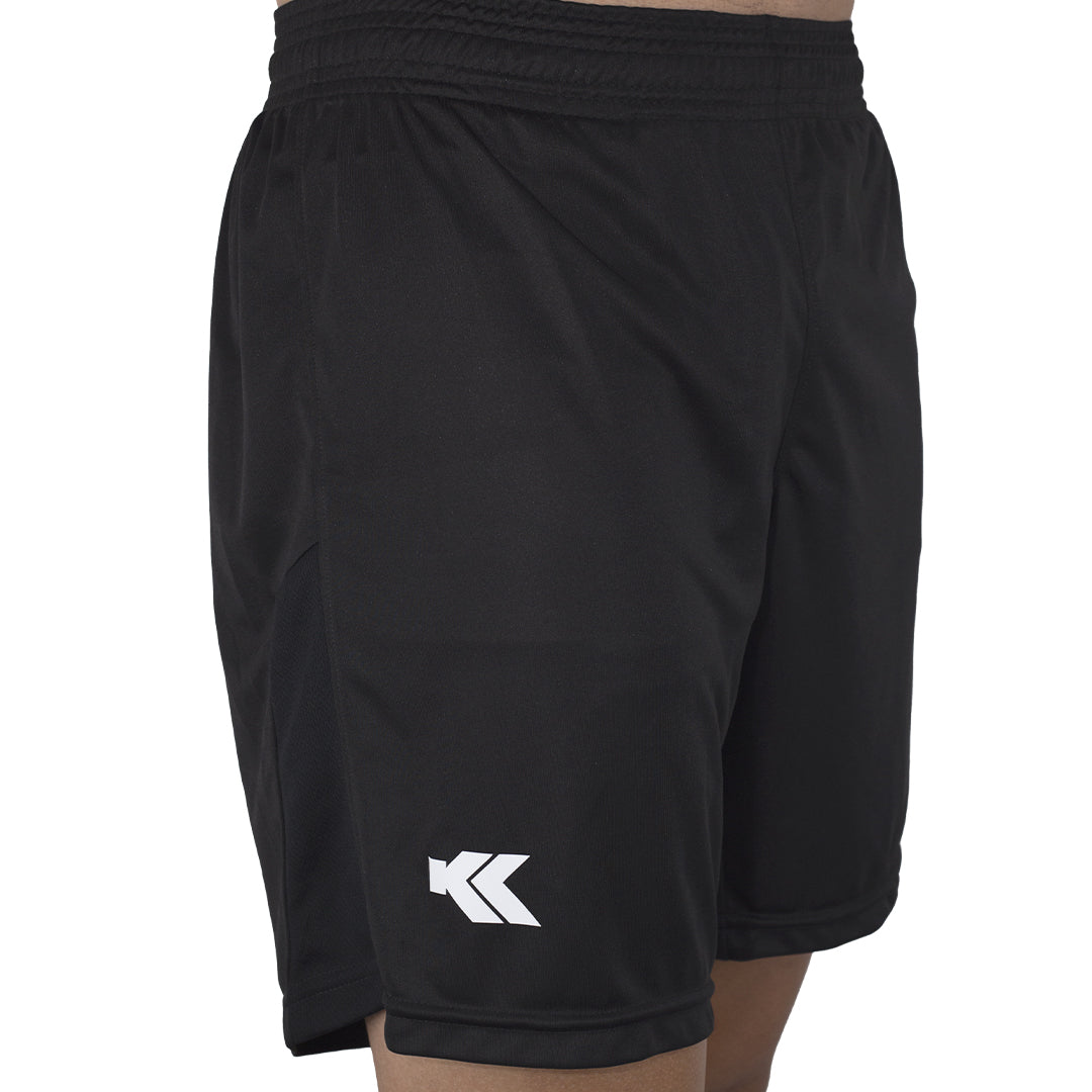 Short negro sales deportivo hombre